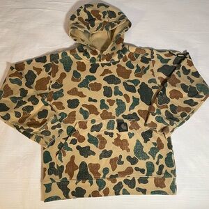 Boy’s Carhartt camo hoodie sweatshirt. Size 10/12.
